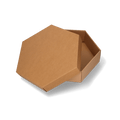 Geschenkbox ohne Sichtfenster (Hexagon) 380x330x90mm
