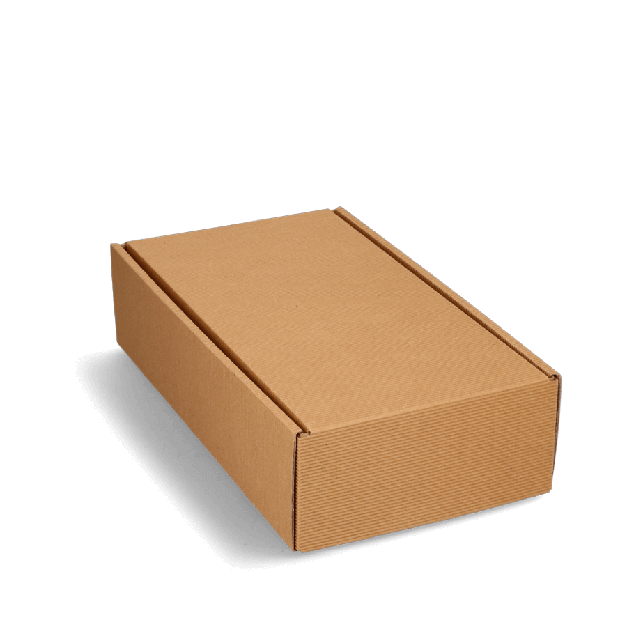 Weinverpackung für 2 Flaschen – recycelter Karton 0,5 l / 0,7 l